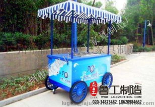 定制防腐木售貨車 景區(qū)商業(yè)街的實(shí)木美學(xué)與實(shí)用之選